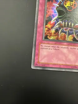 Yugioh Mask of Restrict LON-018 Unlimited Edition Ultra rare Lightly Played - Image 4