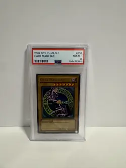 2002 Yu-Gi-Oh! Dark Magician SDY-006 Ultra Rare PSA 8 NM MT - Image 1