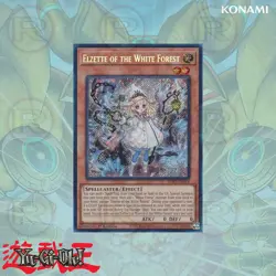 Elzette of the White Forest INFO-EN014 SR M/NM 1st Ed NEVER PLAYED Yu-Gi-Oh! - Image 1