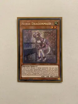 Yugioh Nurse Dragonmaid MYFI-EN014-Secret Rare-1st Ed NM - Image 1
