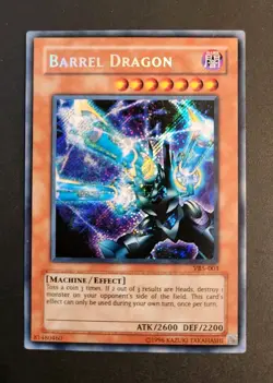 Barrel Dragon VB5-003 SECRET RARE Unlimited - Image 1