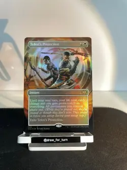 Teferi's Protection Borderless Foil | Double Masters 2022 | MTG | Near Mint ✨ - Image 1