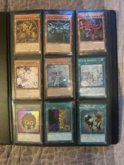 Yugioh Binder Collection Lot of 100+ Cards **BINDER INCLUDED** - Image 1