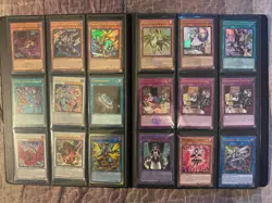 Yugioh Binder Collection Lot of 100+ Cards **BINDER INCLUDED** - Image 2