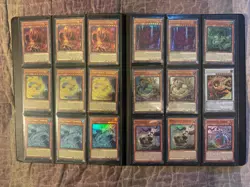 Yugioh Binder Collection Lot of 100+ Cards **BINDER INCLUDED** - Image 4