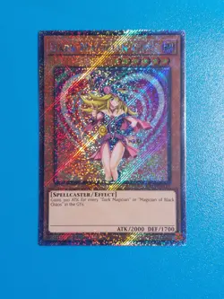 YUGIOH • DARK MAGICIAN GIRL • PLATINUM SECRET RARE • RA03-EN123 • 1st ED • NM - Image 2