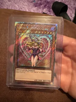 YUGIOH • DARK MAGICIAN GIRL • PLATINUM SECRET RARE • RA03-EN123 • 1st ED • NM - Image 1