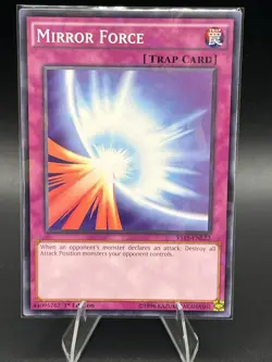 Yu-Gi-Oh Card - YS15-ENL22 - MIRROR FORCE (shatterfoil rare) - NM - Image 1