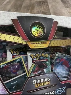 Pokemon TCG Shining Legends Collection Zoroark GX Box GX Card Sealed - Image 4