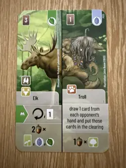 Forest Shuffle - Promo Card - Elk/Troll - Image 1