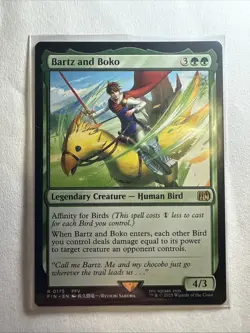 Bartz and Boko Final Fantasy Regular - NM #175 MTG - Image 1
