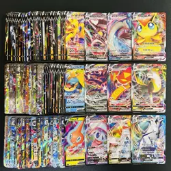 100 ex V Vmax RR RRR Holo Full Arts Lot Set Pokemon Japanese Cards F477 - Image 1