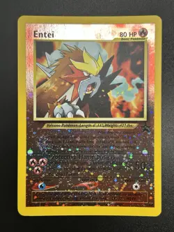 ENTEI Pokemon Card - WOTC - Black Star Promo - #34 - *SWIRL* - NM (A) - Image 2