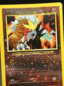 ENTEI Pokemon Card - WOTC - Black Star Promo - #34 - *SWIRL* - NM (A) - Image 5