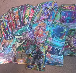 Dragon Ball Z Super TCG/CCG 50 card lot + Ultra, Secret Rare - Image 1