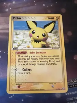 Pokemon Lot of 7 Vintage Cards - Pichu, Pikachu - Image 2
