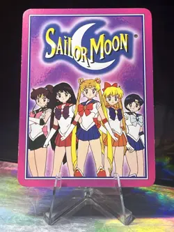 Queen Serenity Level 1 Past & Future 55/70 Vintage 2001 Sailor Moon CCG TCG Card - Image 2