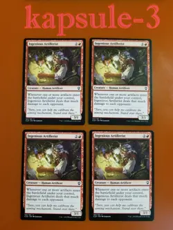 4x Ingenious Artillerist | Battle for Baldur's Gate | MTG Magic Cards - Image 1