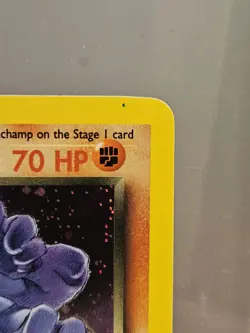 Dark Machamp Holo Swirl Pokemon Card Team Rocket 10/82 Tcg Vintage Rare NM 2000 - Image 4