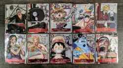 One Piece Card Game 25th Anniversary 10 Card Lot (Japanese) - Image 1