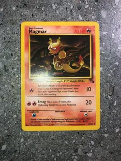 Pokemon TCG Cards Magmar 39/62 Fossil Uncommon NM - Image 3