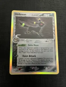 Umbreon Holo Card Delta Species 17/113 Near Mint - Image 1