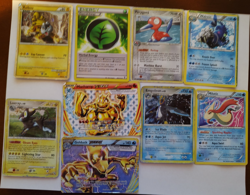 Lot of 9 Rare Mid Era Pokemon Cards in Poor Condition (Holos & Non Holos) - Image 1