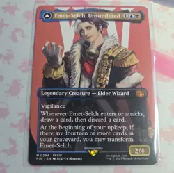 Emet-Selch, Unsundered 0394 (Borderless, Non-foil) MTG Magic Final Fantasy - Image 1