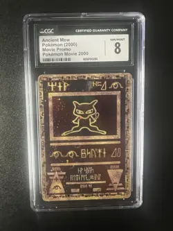 Ancient Mew 2000 Movie Promo Pokemon Card CGC 8 NM/Mint - Image 1