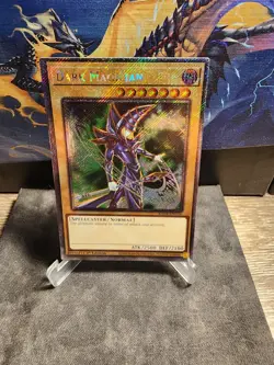 DARK MAGICIAN ALTERNATE ART PLATINUM SECRET RARE RA04-EN106 YUGIOH! - Image 1