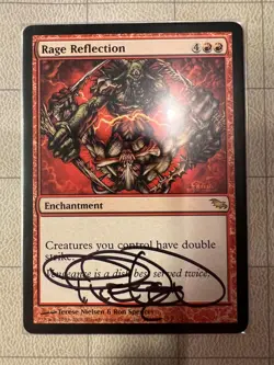 Rage Reflection Shadowmoor Artist Proof Signed by Terese Nielsen - Image 1