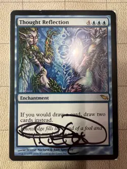 Thought Reflection Shadowmoor Artist Proof Signed by Terese Nielsen - Image 1