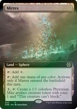 Mirrex Extended Art FOIL Phyrexia: All Will Be One MTG Rare - Image 1