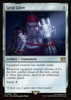 GENJI GLOVE FINAL FANTASY MTG MAGIC THE GATHERING - Image 1