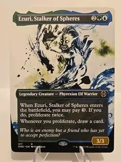 Ezuri, Stalker of Spheres (Showcase) MTG Phyrexia: All Will Be One Regular - Image 1