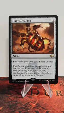 MTG Ruby Medallion 0295 Modern Horizons 3 Regular Finish - Image 1