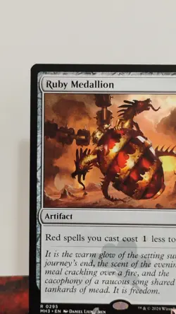 MTG Ruby Medallion 0295 Modern Horizons 3 Regular Finish - Image 2