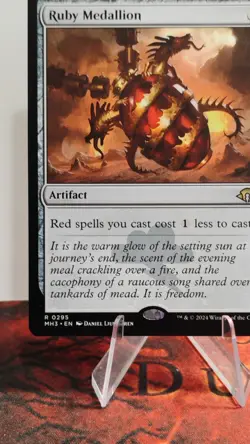 MTG Ruby Medallion 0295 Modern Horizons 3 Regular Finish - Image 3