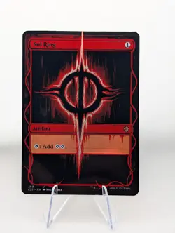 Custom Foil Sol Ring Phyrexian MTG Altered WUBRG Colorless EDH Playtest Card - Image 4