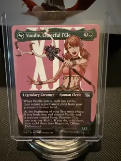 Vanille, Cheerful l'Cie (Borderless) MTG Final Fantasy Regular - English - Image 1