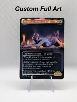 Minthara, Merciless Soul Foil Custom sticker on bulk MTG Commander - Image 1
