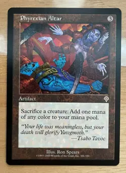 x1 Phyrexian Alter, Invasion Rare NM MTG, English - Image 1
