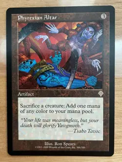 x1 Phyrexian Alter, Invasion Rare NM MTG, English - Image 3