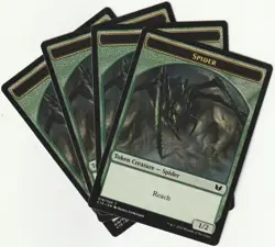 ✪ 4 MAGIC The Gathering SAPROLING/SPIDER Doppelkarte/Split PLAYSET C15/EN 2015 - Image 2