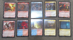 Mtg❤ 17 card RED / FALLOUT 🙌 Universes Beyond - 10 Rares NM Pack Fresh!🎇 - Image 2