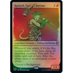 FOIL KARLACH, FURY OF AVERNUS (SHOWCASE) Commander Legends: Battle For Baldur's - Image 1