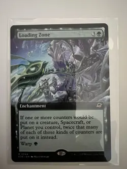 Loading Zone Extended Art Rare MtG Card EOE 344 - Image 1