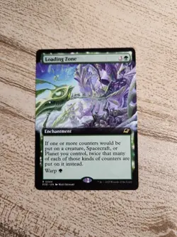 Loading Zone Extended Art Rare MtG Card EOE 344 - Image 1