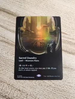 Sacred Foundry (Borderless) Edge of Eternities Foil - Image 1