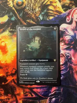 Sword of the Animist (Foil Etched)- Commander Masters - Image 1